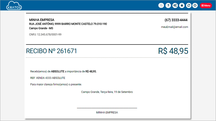 recibo